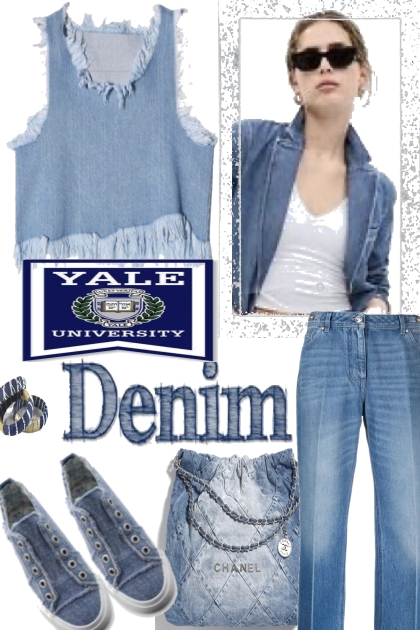 Yale- combinação de moda