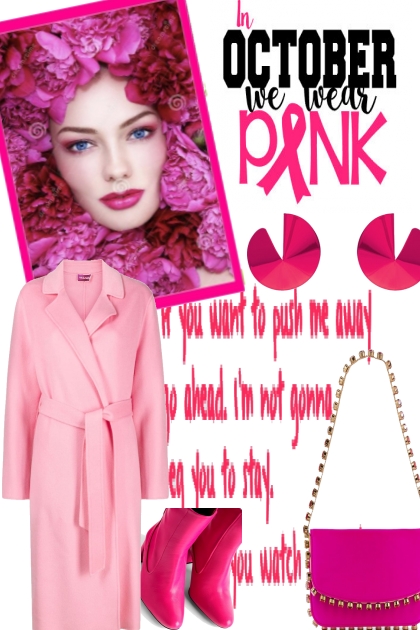 IN OCTOBER WEAR PINK . . - Combinazione di moda