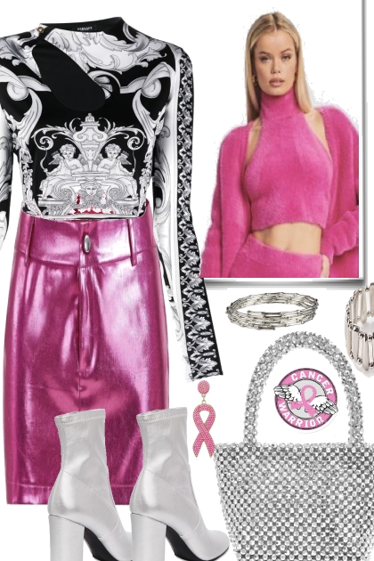 pink october  ))- Combinazione di moda