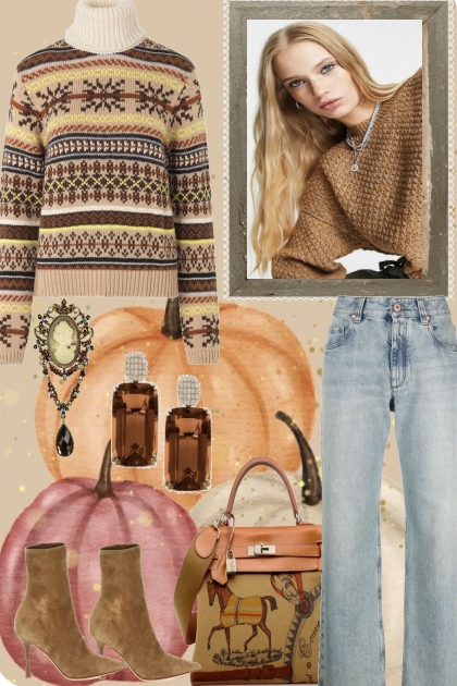 CASUAL JEANS STYLE- Fashion set