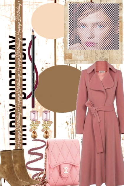rosewood coat- combinação de moda