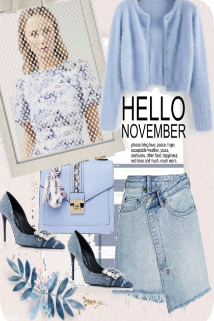 L HELLO NOVEMBER- Combinaciónde moda