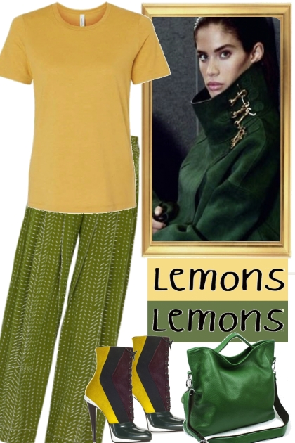 LEMONS 66- combinação de moda