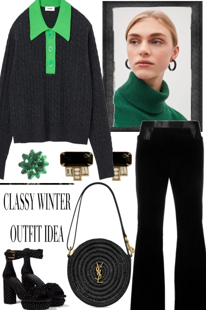 CLASSY WINTER. 9- Модное сочетание