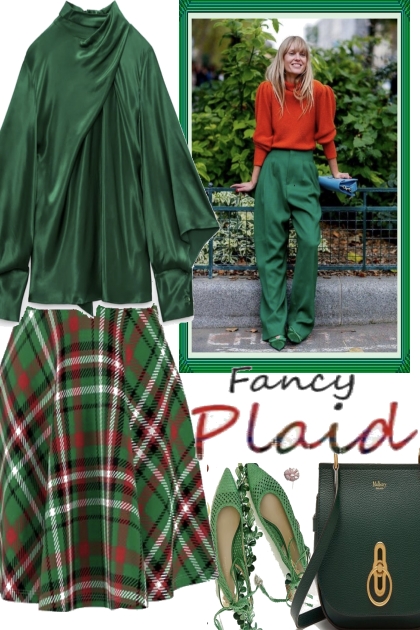 FANCY PLAID  89/- combinação de moda