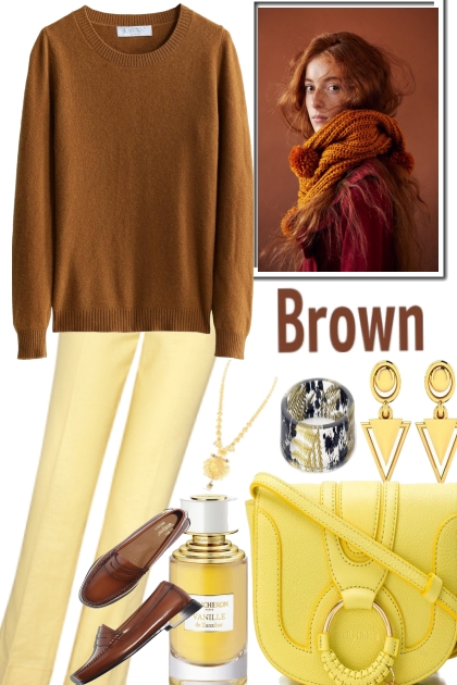 // SUNSHINE AND BROWN - Combinazione di moda