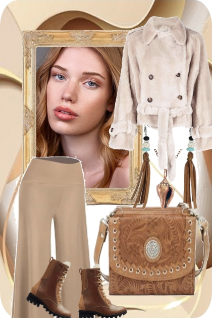 NEUTRAL COLORS FOR WINTER´´´- Fashion set