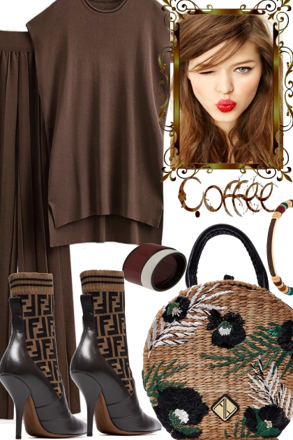 COFFEE BROWNIES 9- combinação de moda
