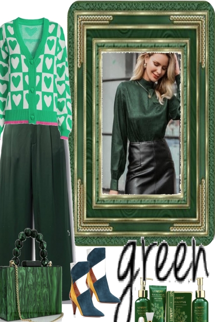 AMAZING GREEN ´- Combinazione di moda