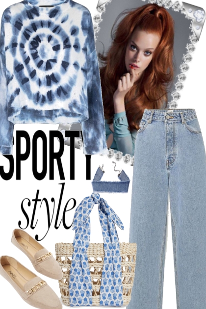 SPORTY STYLE    ))8(- combinação de moda