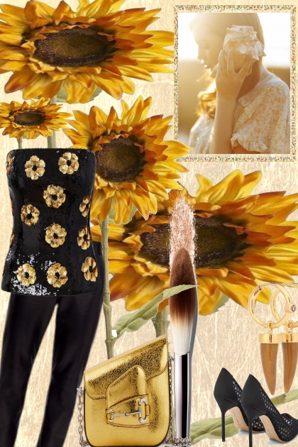 WAITING FOR THE SUNFLOWERS- Fashion set