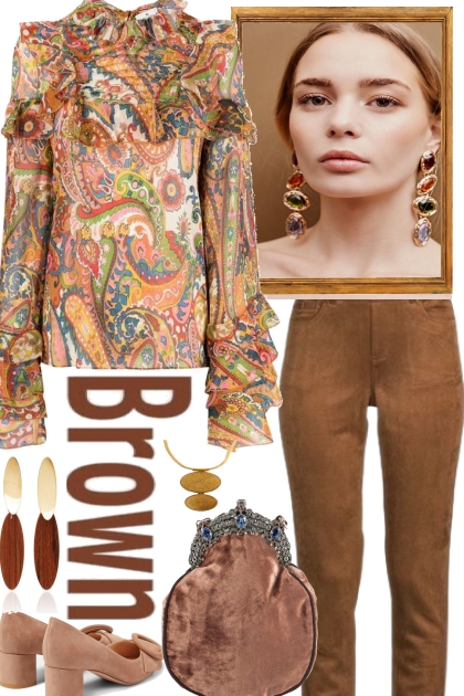 BROWN NATURAL SPRING 9 - combinação de moda
