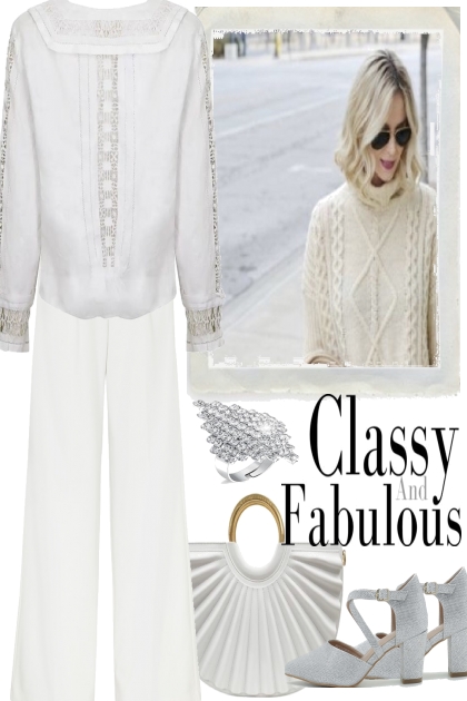 DREAMS IN WHITE- combinação de moda