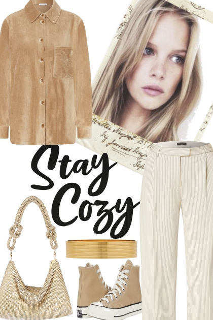 STAY COZY//- combinação de moda