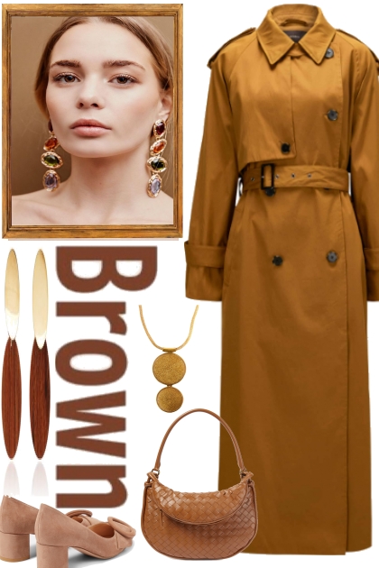 BROWN``- combinação de moda