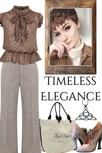 `TIMELESS ELEGANCE- Модное сочетание