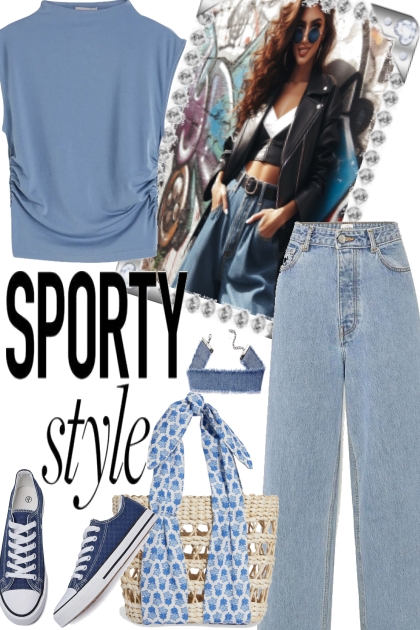 $$ sporty p - Modekombination