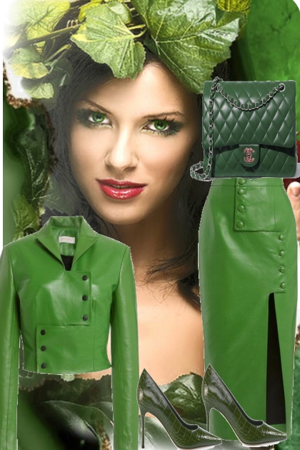 color for spring ?? green- Combinaciónde moda