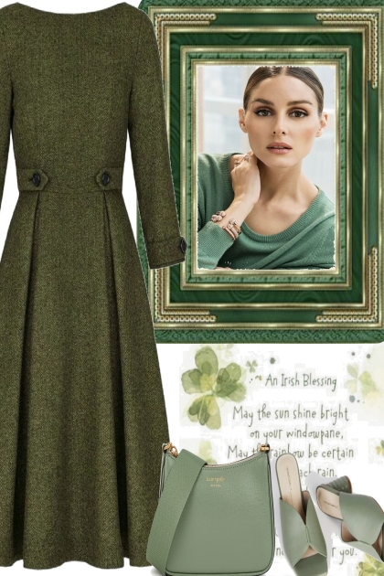 CHIC IN OLIVE.   ´- Modekombination