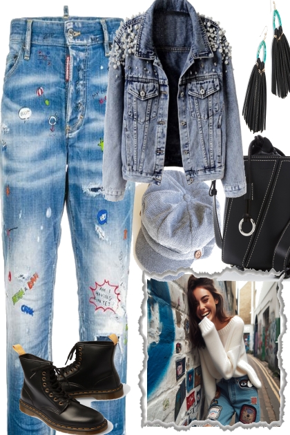 TIME FOR JEANS 9)- Fashion set