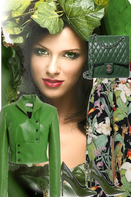 EVERYTHING IS GETTING GREEN- Combinaciónde moda