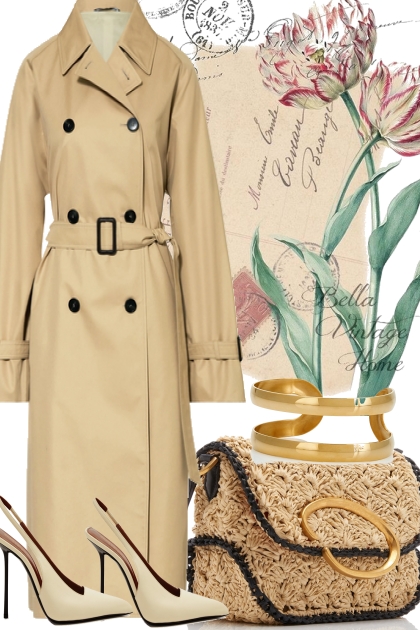 TRENCH IN SPRING 9- Fashion set