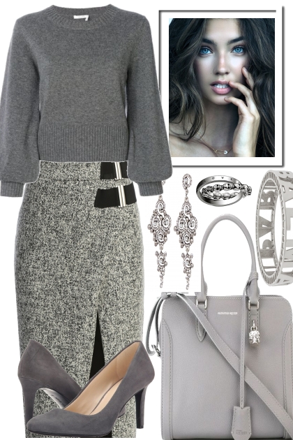 grey for today. 00- Fashion set