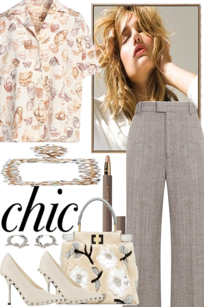 CHIC FOR LUNCH )- Modekombination