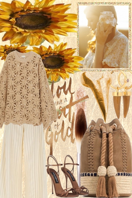 SUNFLOWER FOR SUMMER STYLE...- 搭配