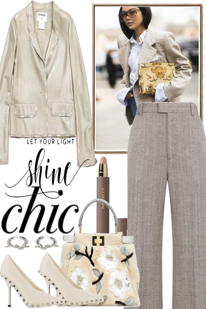 CHIC AND  SHINE?`- Fashion set