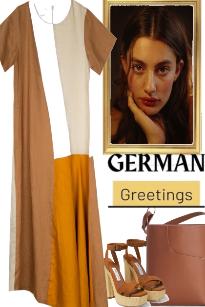greetings from Germany ´- Modna kombinacija