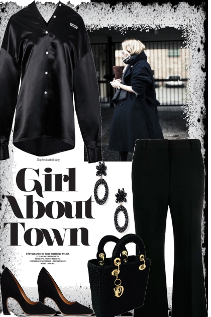 girl about town´- Modekombination