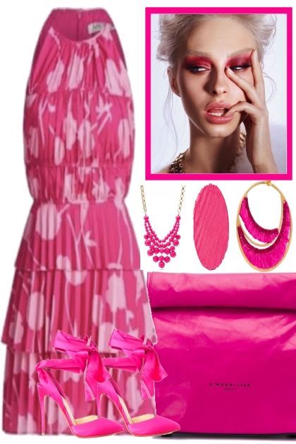 COULD IT BE SHE LIKES PINK??- Modna kombinacija