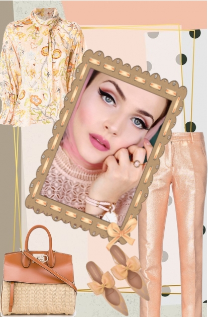 peach summer -- Combinazione di moda