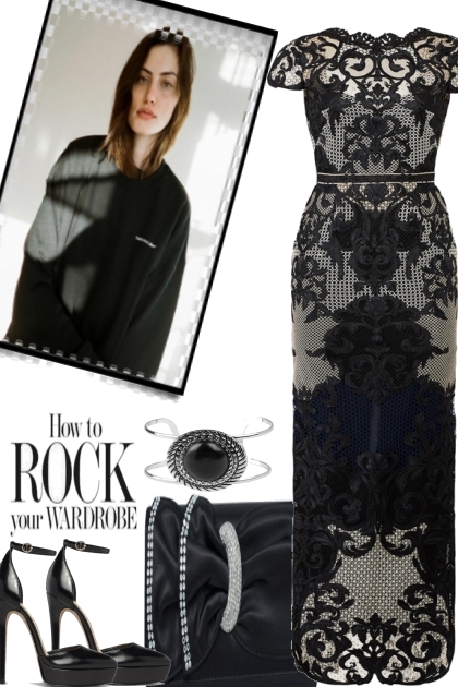 BLACK LACE*- Combinaciónde moda