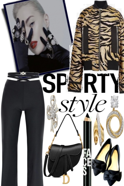 BIT SPORTY  -- BIT ELEGANT- Fashion set