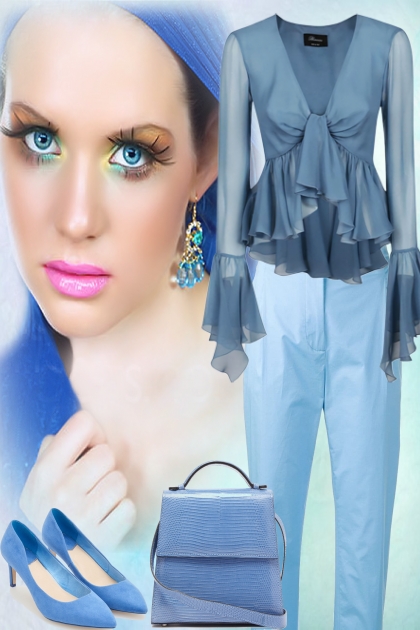 MOODY -BLUES- Combinazione di moda