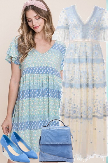 summer dress>- Модное сочетание