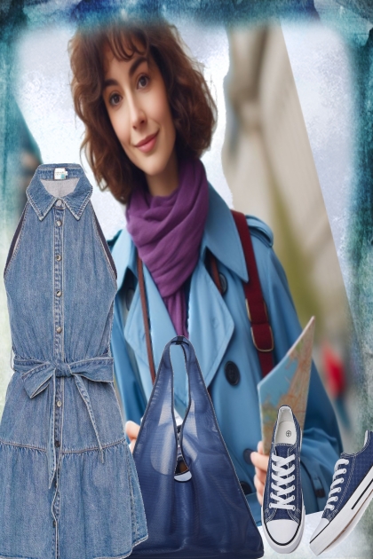 COMFY , , IN DENIM- Combinazione di moda