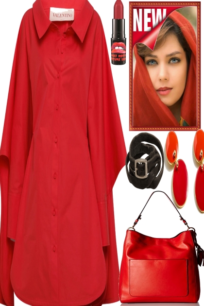 just red))- Combinazione di moda