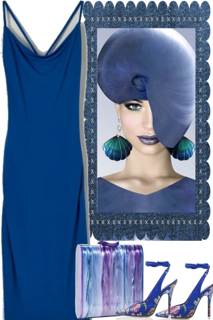 START THE WEEKEND WITH BLUES´- Fashion set