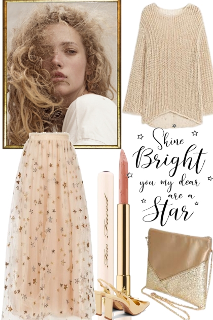 SHINE - BRIGHT- Combinazione di moda