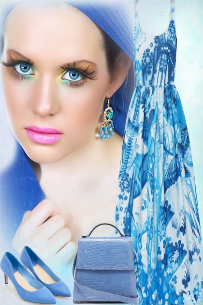 SOME BLUES FOR THE BEAUTY..- Combinazione di moda