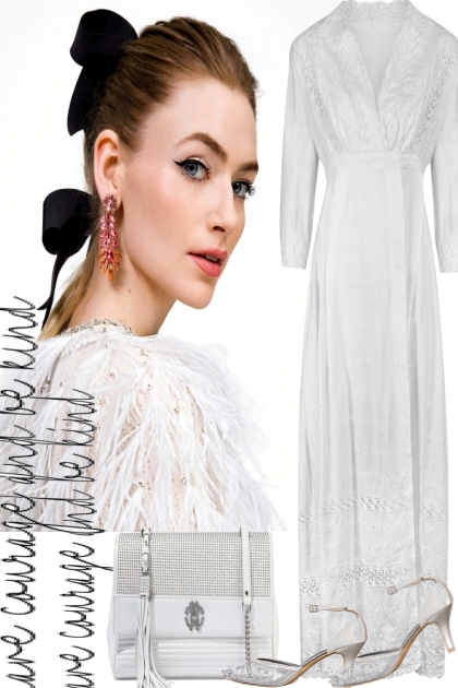 - BEAUTY IN WHITE - Fashion set