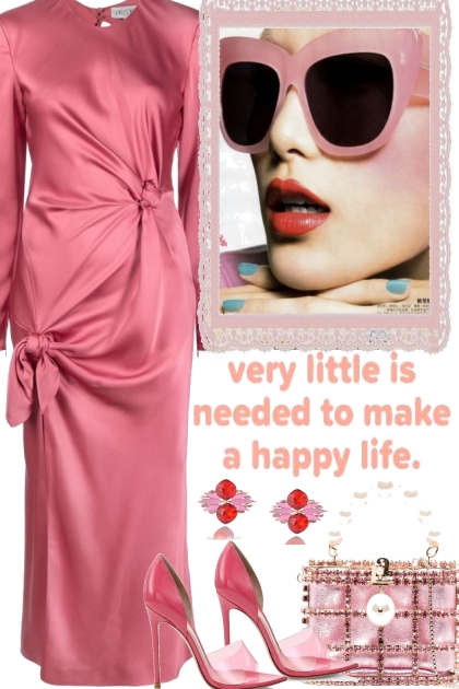 -- PRETTY PINK GIRL - Combinazione di moda