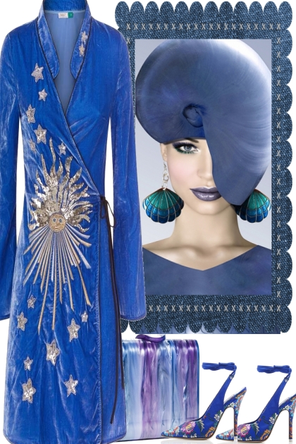 SO BLUE<- Combinazione di moda