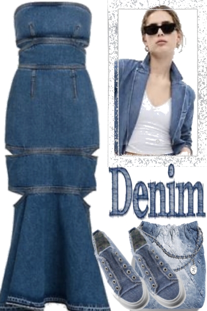 DENIM. --  -- Modna kombinacija