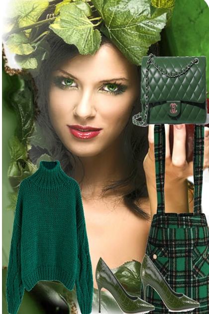 JUST GREEN --   ß- Fashion set