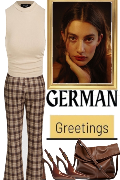 -.-. GERMAN GREETINGS- Combinaciónde moda