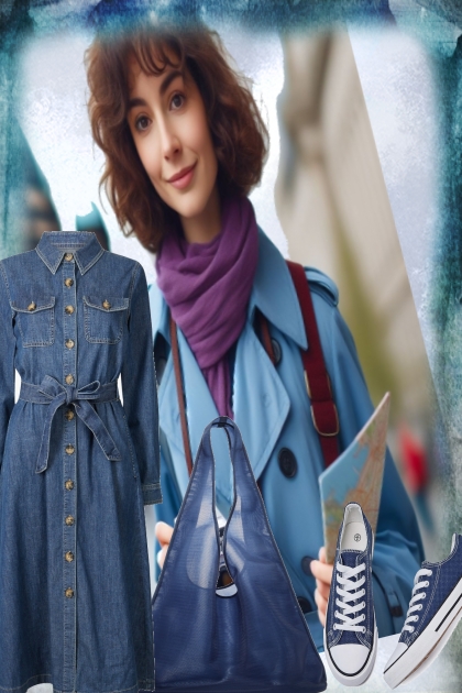 CITY IN DENIM .  .- Combinaciónde moda